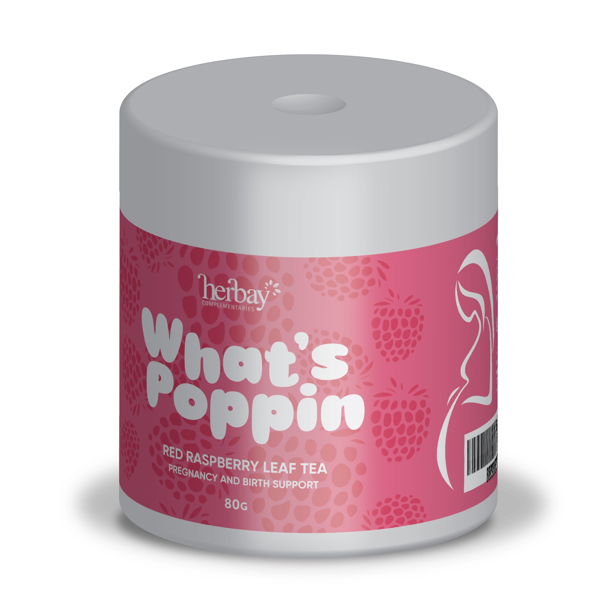 What's Poppin Red Raspberry Leaf Tea - 80g – Tones Family Health