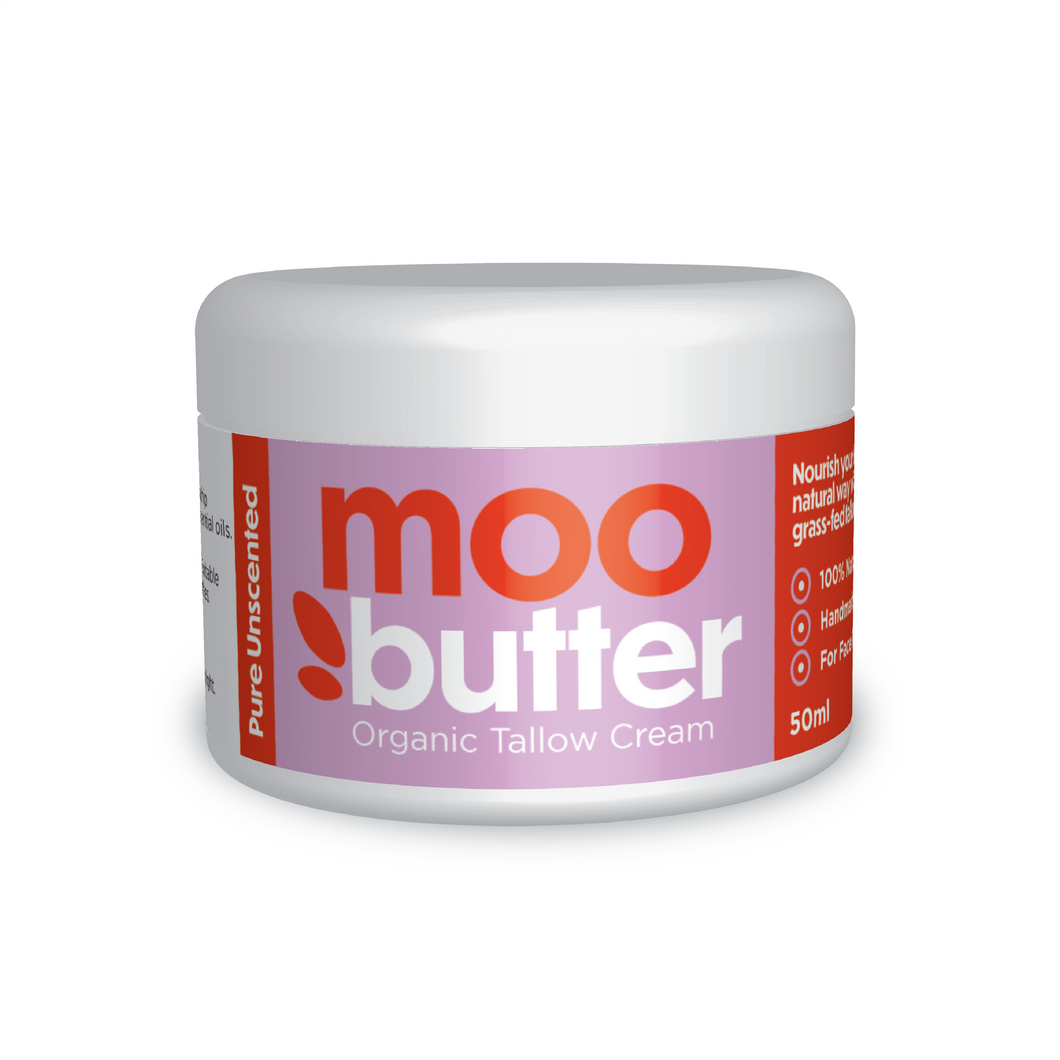 Moo Butter Pure Unscented Organic Tallow Cream